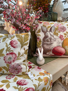 Dekokissen von Sander mit Ostermotiv und Heimtextilien Dekokissen von Sander mit Ostermotiv und Heimtextilien